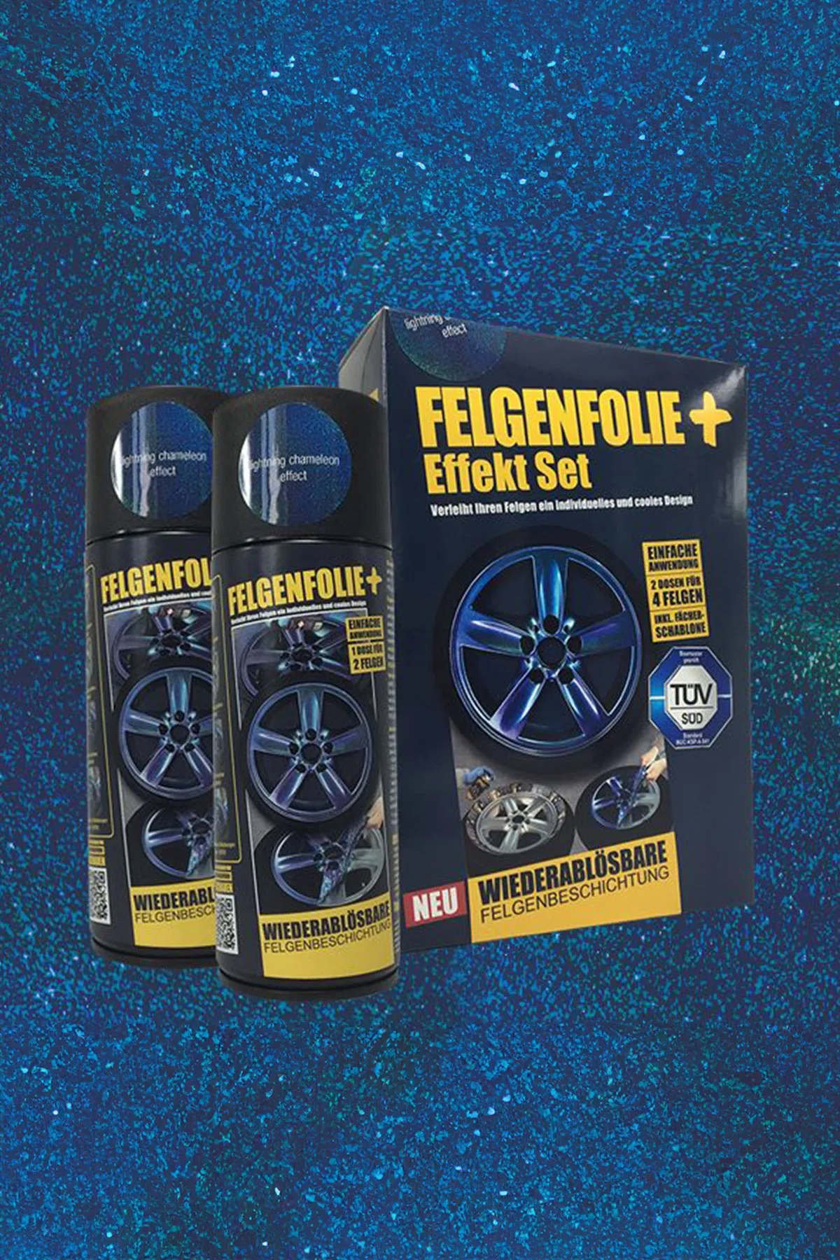 Jant Folyo - Efekt Set - 2x 400 ml - Lightning Chameleon Effect