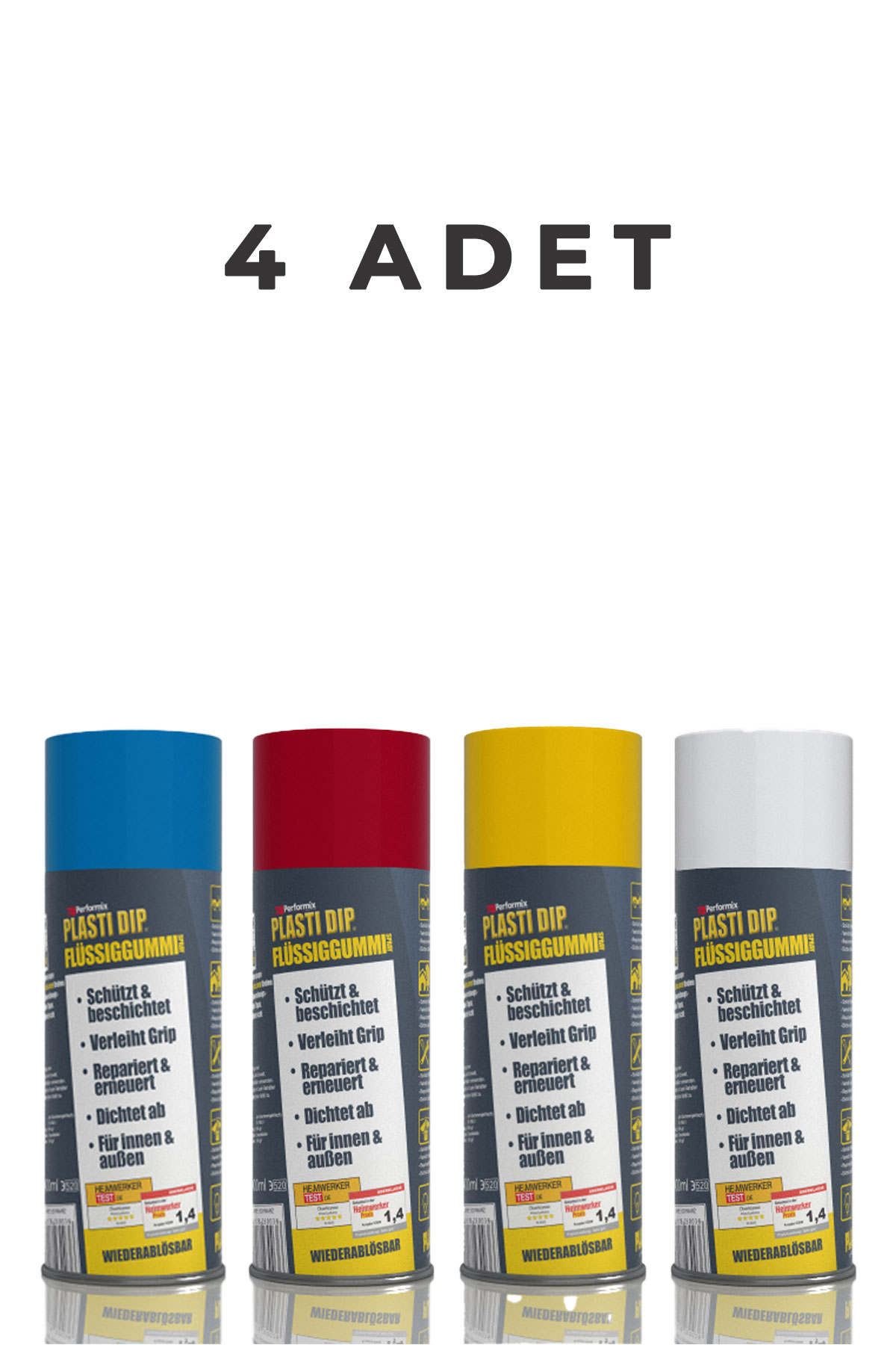 4 Adet Plasti Dip Sprey Kampanyası