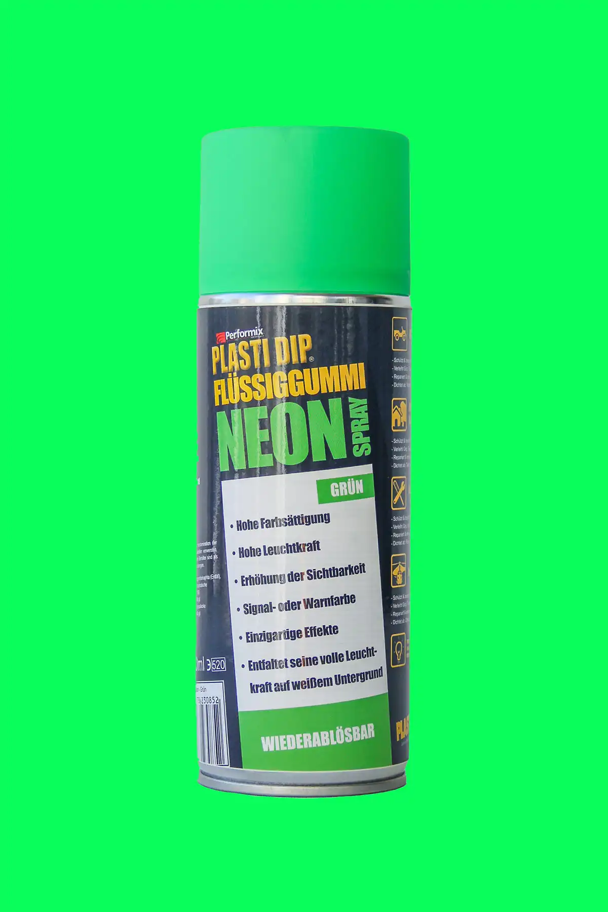 Plasti Dip - Sprey - 400 ml - Mat Neon Yeşil